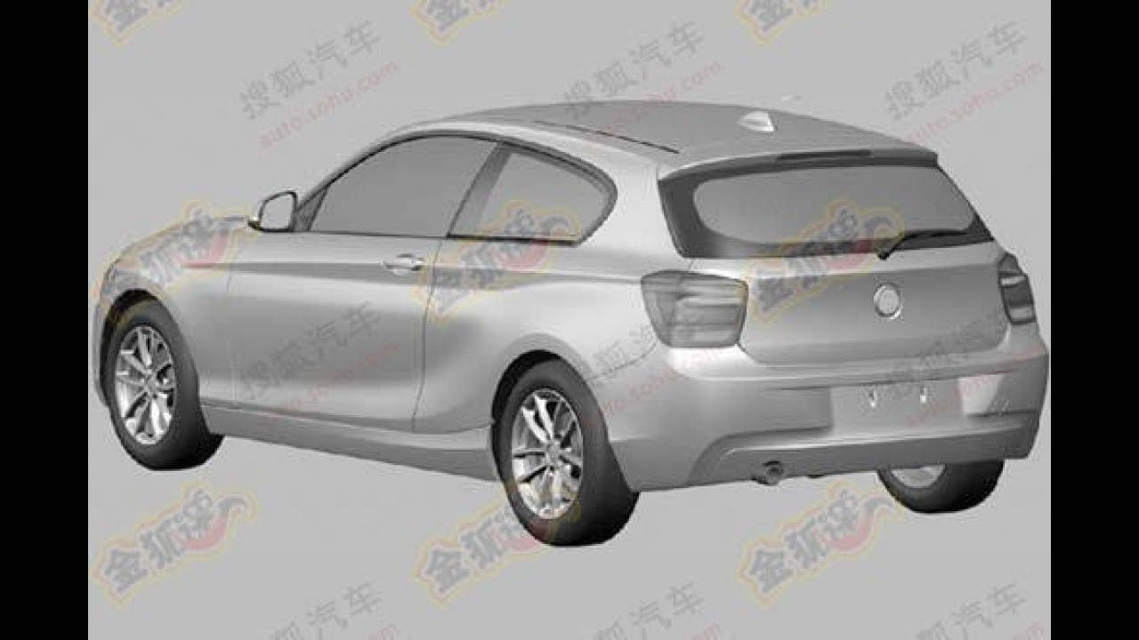 Novo BMW Série 1 de duas portas aparece em registro de patentes na China