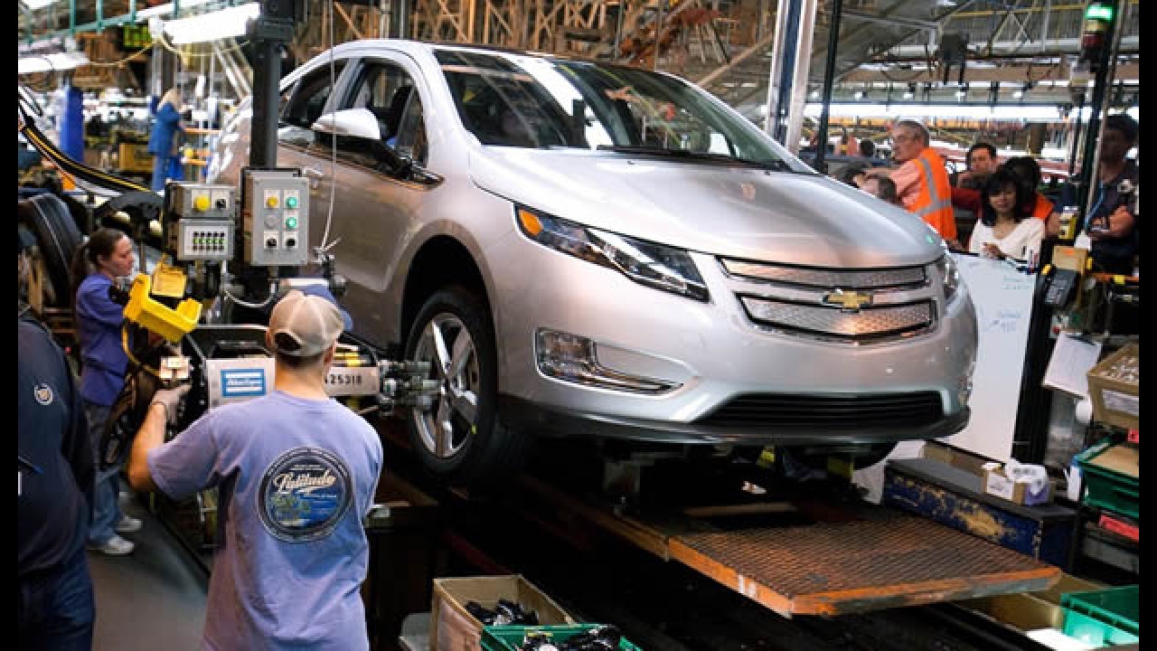Chevrolet investirá meio bilhão de dólares para produzir baterias do novo Volt