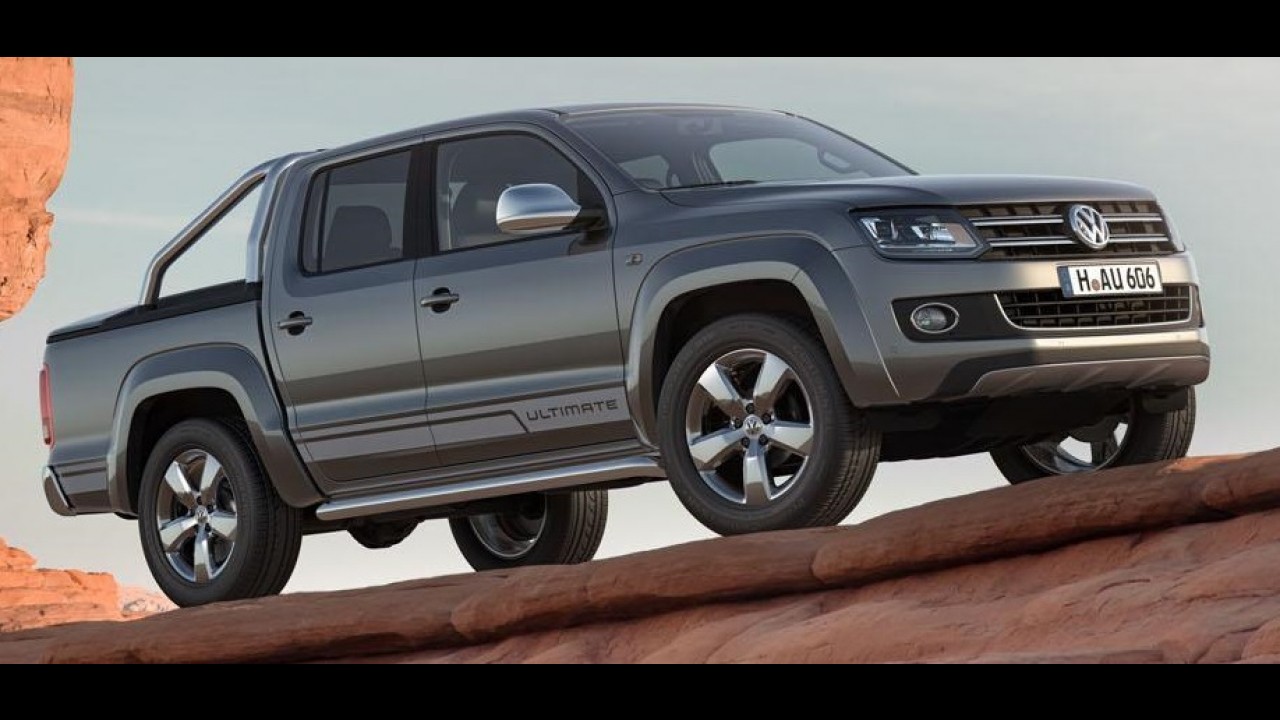 VW Amarok Ultimate é versão de topo com faróis de LED e novas rodas