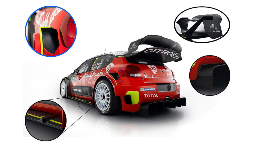 Citroën C3 WRC Plus 2017 detail