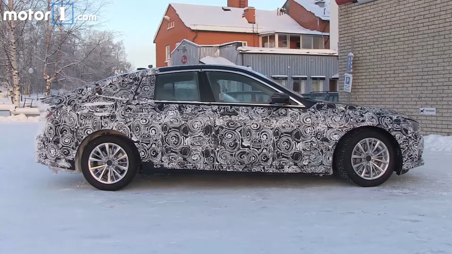 BMW 6 Series GT screenshot from spy video