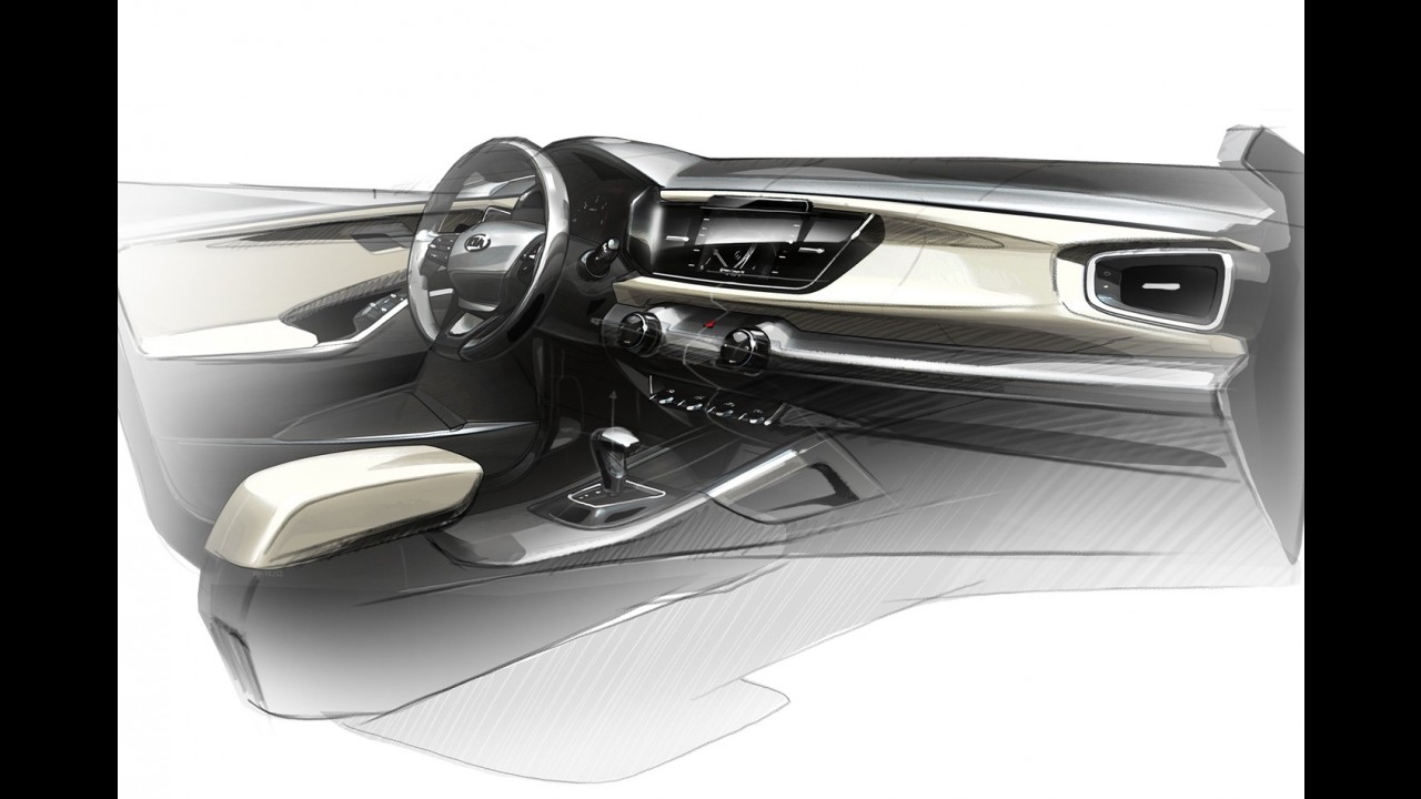 Novo Kia Rio 2017 tem primeiras imagens divulgadas a um mês da estreia
