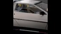 Miniature DeLorean à l'échelle 1:8