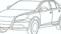 Suzuki Kizashi Drawing