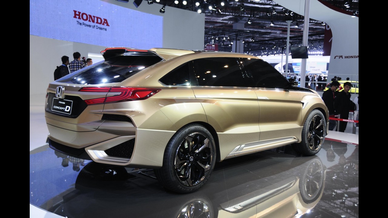Futuro rival do Ford Edge, Honda Concept D de produção estreia em abril