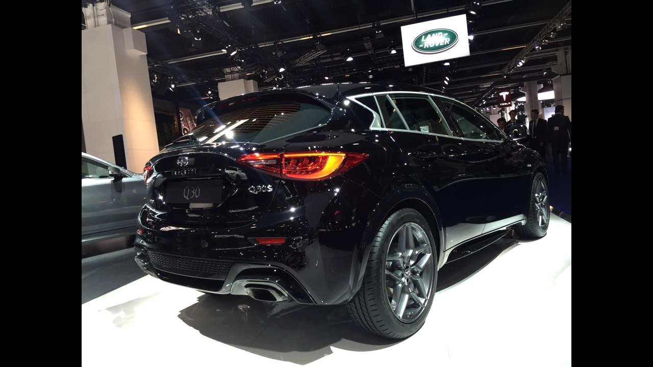 Frankfurt: hatch ou crossover, Infiniti Q30 representa bem a marca de luxo da Nissan
