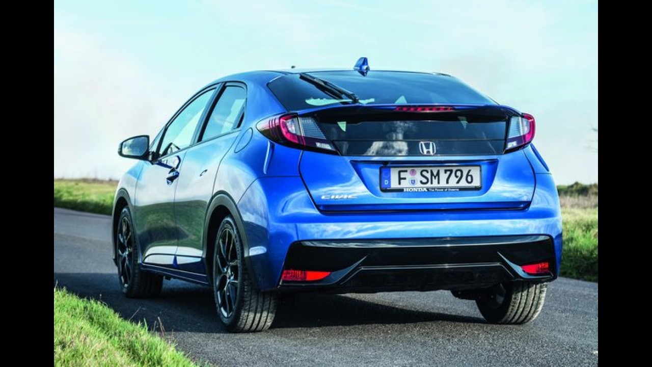 Honda Civic ganha versão Sport com visual inspirado no Type R na Europa