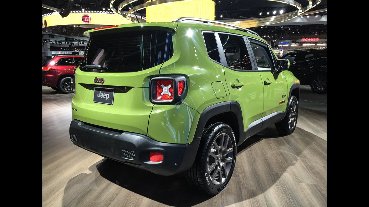 Salão de Detroit: Renegade edição "Jeep 75 Anos" será lançado no Brasil