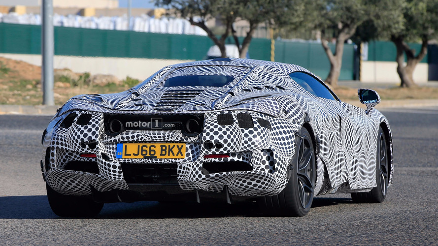 McLaren P14 Spy Shots