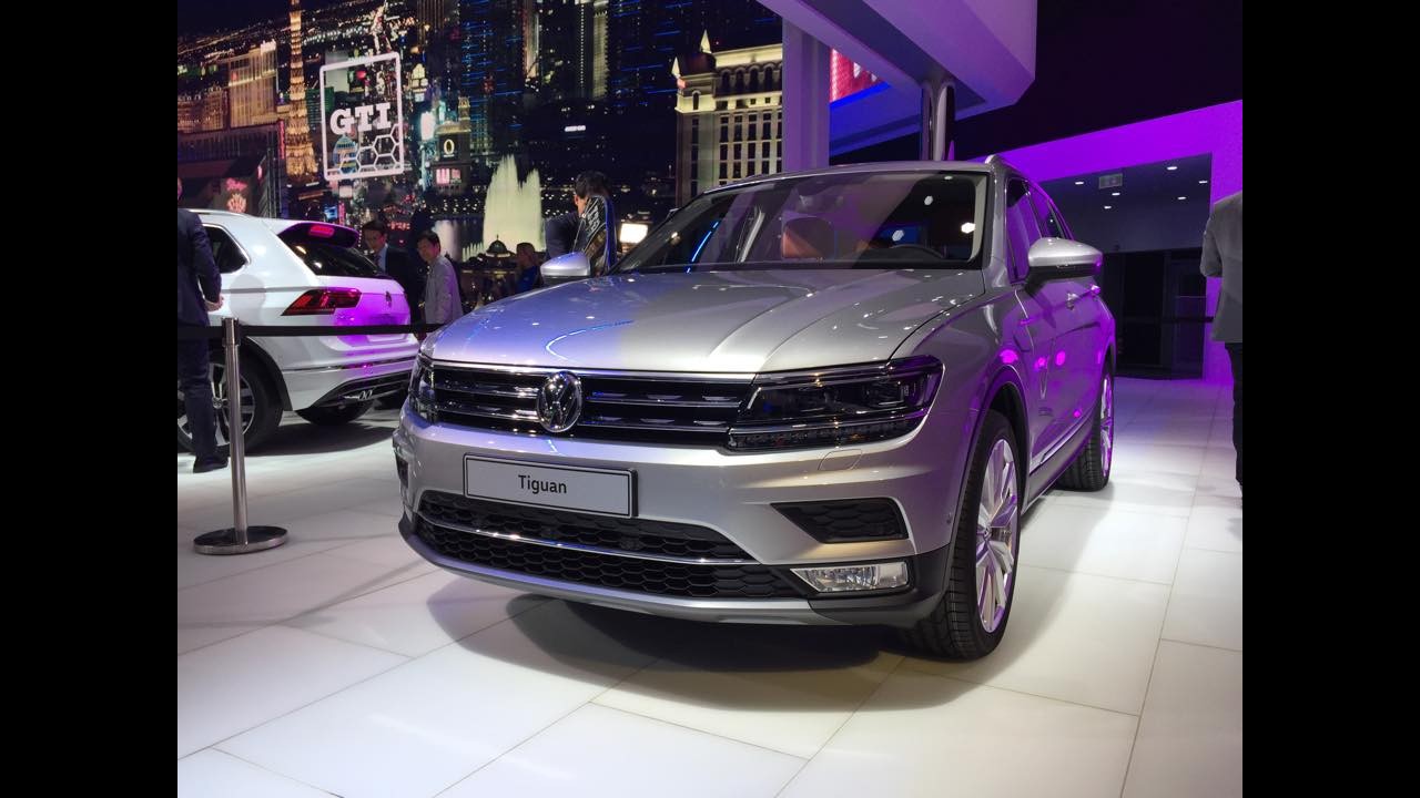 Frankfurt: Tiguan 2016 cresce e incorpora nova identidade da Volks