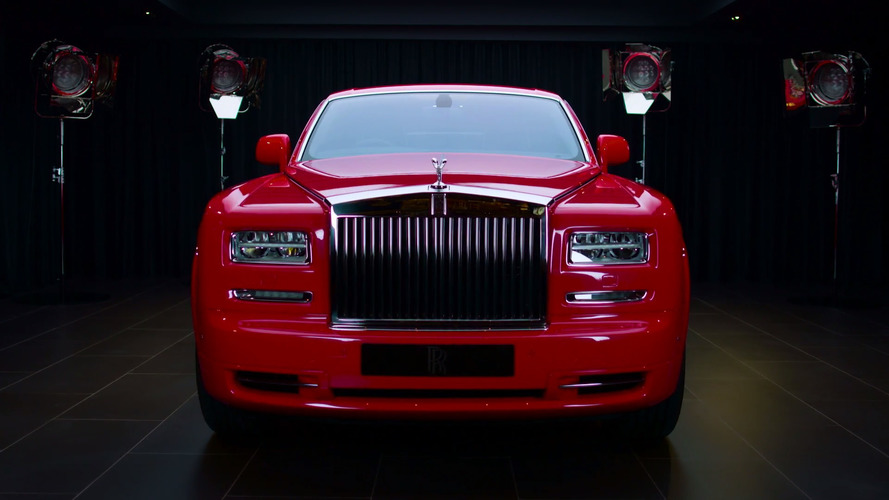 Gold-infused Rolls-Royce Phantom