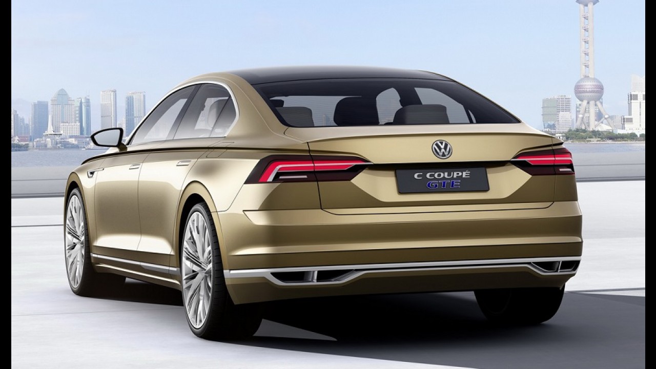 VW C Coupé GTE antecipa nova geração do Phaeton no Salão de Xangai