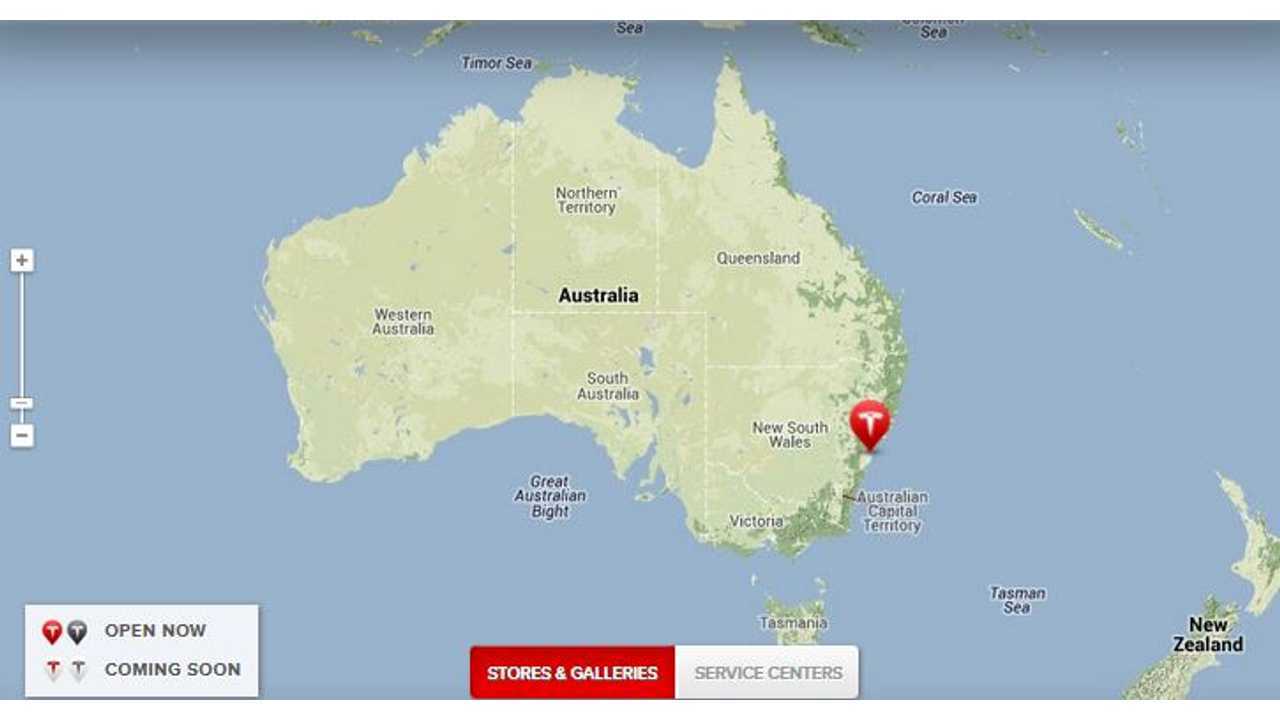 Tesla Has A Store In Sydney