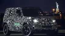 Land Rover Defender test prototypes in North America