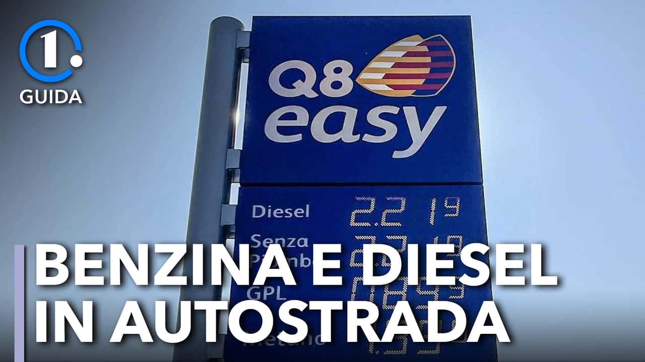 Prezzi benzina diesel autostrada