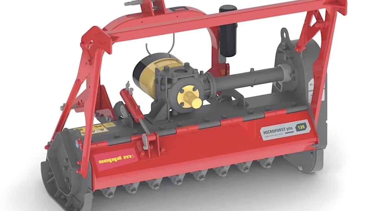 Seppi M. Microforst pto: trinciatrice per trattori di bassa potenza