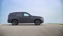 2025 BMW X3 camouflaged prototype