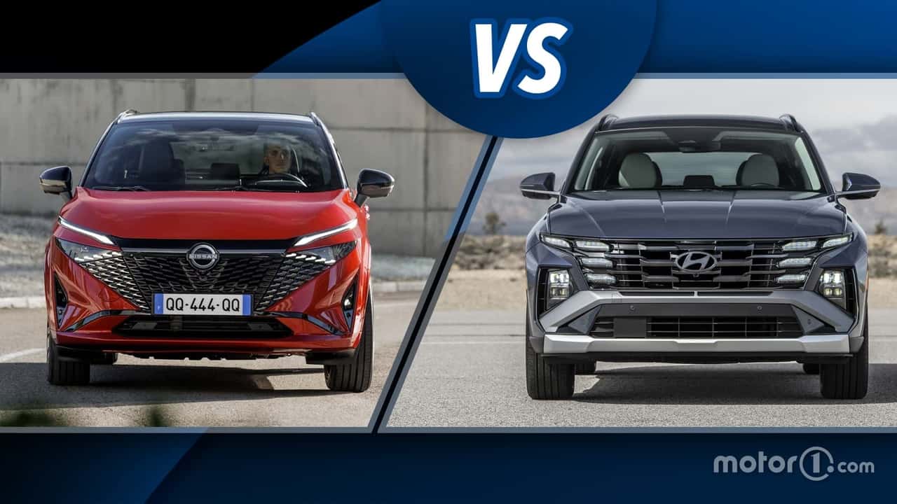 Nissan Qashqai vs Hyundai Tucson