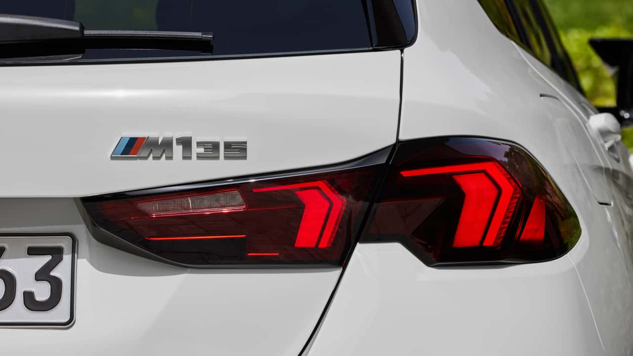 BMW M135 badge