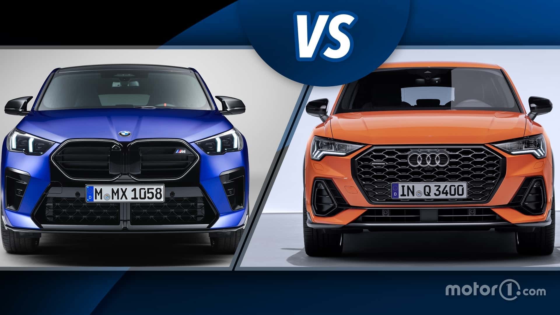 BMW X2 vs. Audi Q3 Sportback: comparativa de SUV coupés