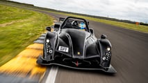 La targa adesiva inglese di una Radical Rapture