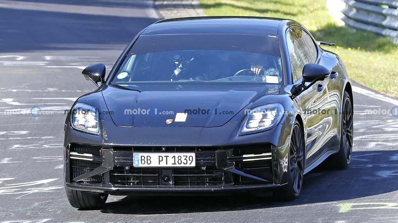 Porsche Panamera Facelift (2027) Erlkönig
