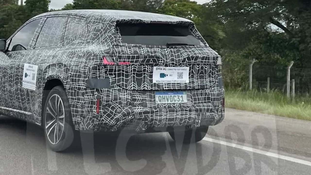 Flagra: BMW IX3 já roda em testes no Brasil 
