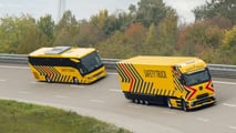 Mercedes Safety Truck auf Basis des Mercedes eActros 600 