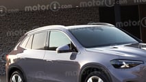 Nouveau Mercedes GLA (2026), le rendu de Motor1.com