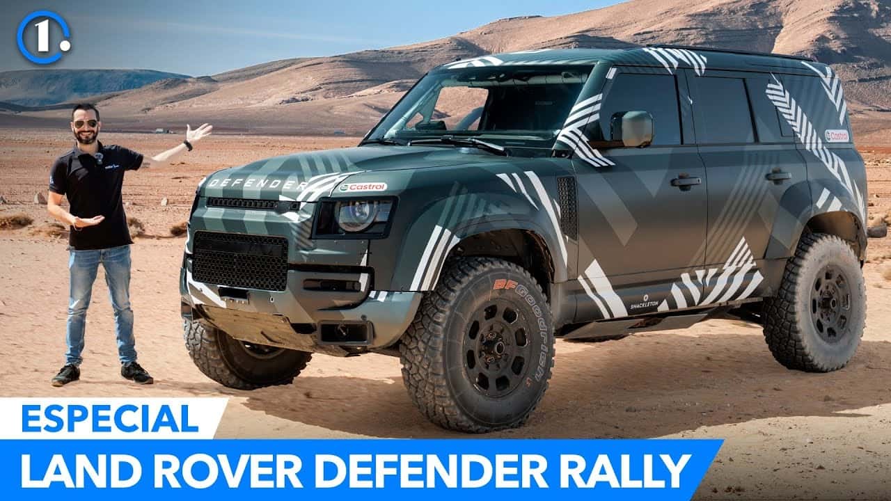 ¡A la caza del Land Rover Defender del Dakar! 