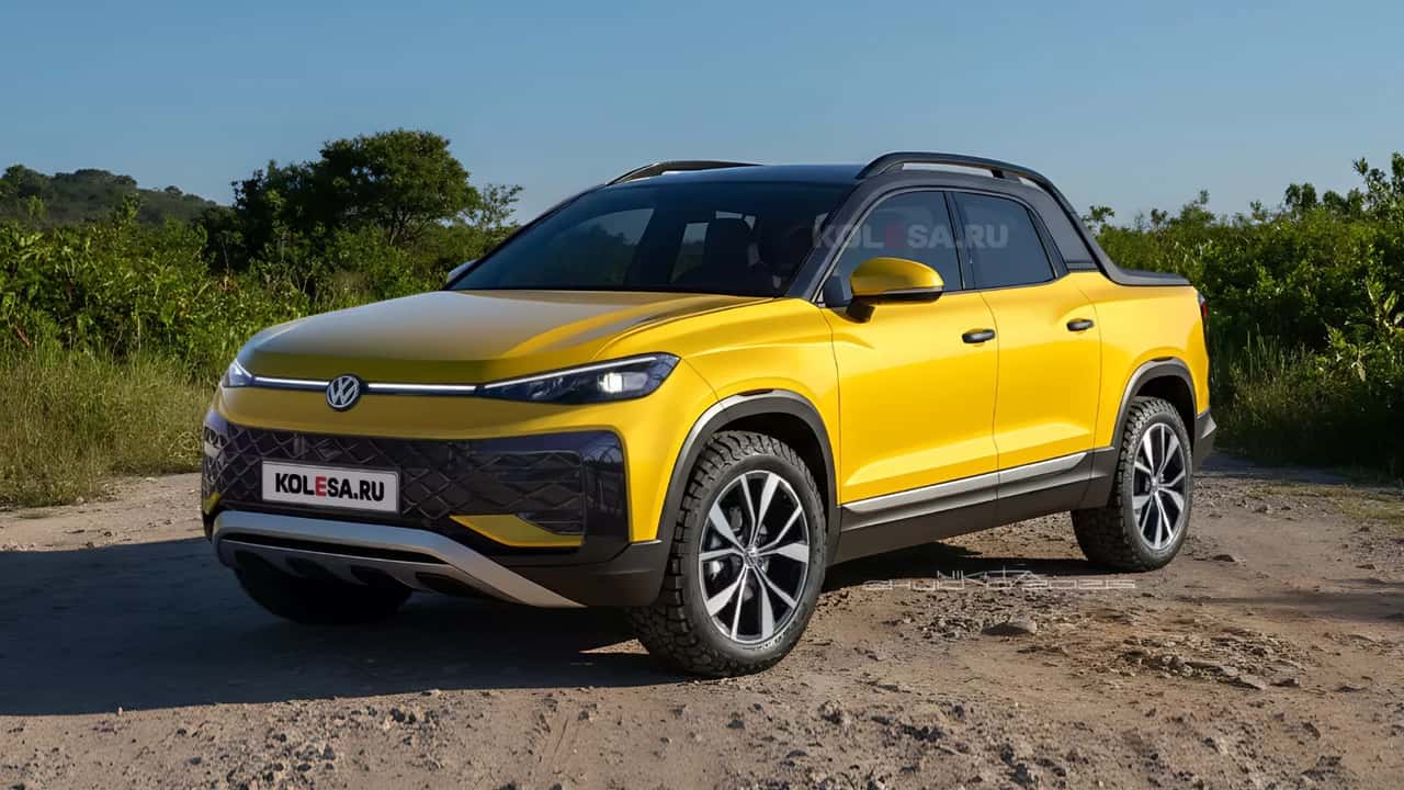 Projeção da Volkswagen Tukan feita pelo site russo Kolesa