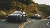 Premier essai du prototype électrique du Porsche Macan 2024
