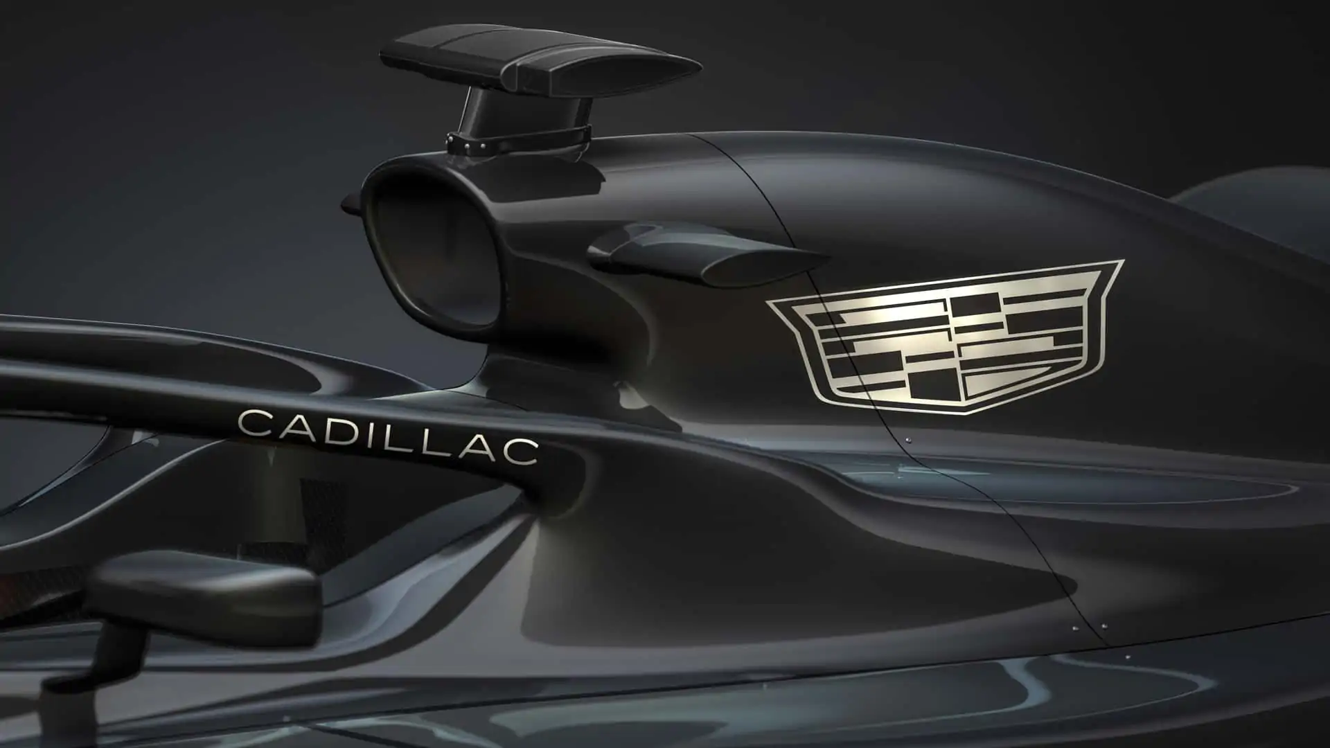 Cadillac F1 car Air intake