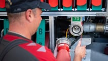 Il Fuso Canter 4x4 Autocisterna dei VdF Volontari di Sulgen