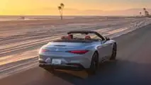 2023 مرسيدس AMG SL43 الربع الخلفي