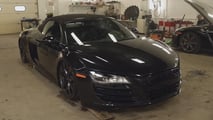 Détail de l'Audi R8 2010