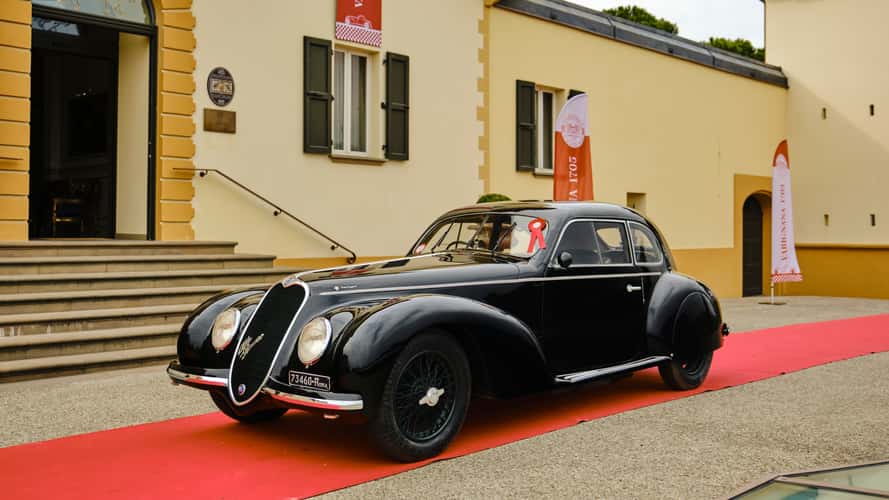 Cette Alfa Romeo remporte le concours d'élégance de Varignana 2023