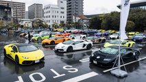 Concentración Lamborghini en Suzuka