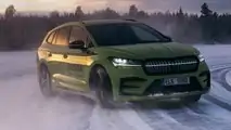 Skoda Enyaq RS consigue dos Récord Guinness