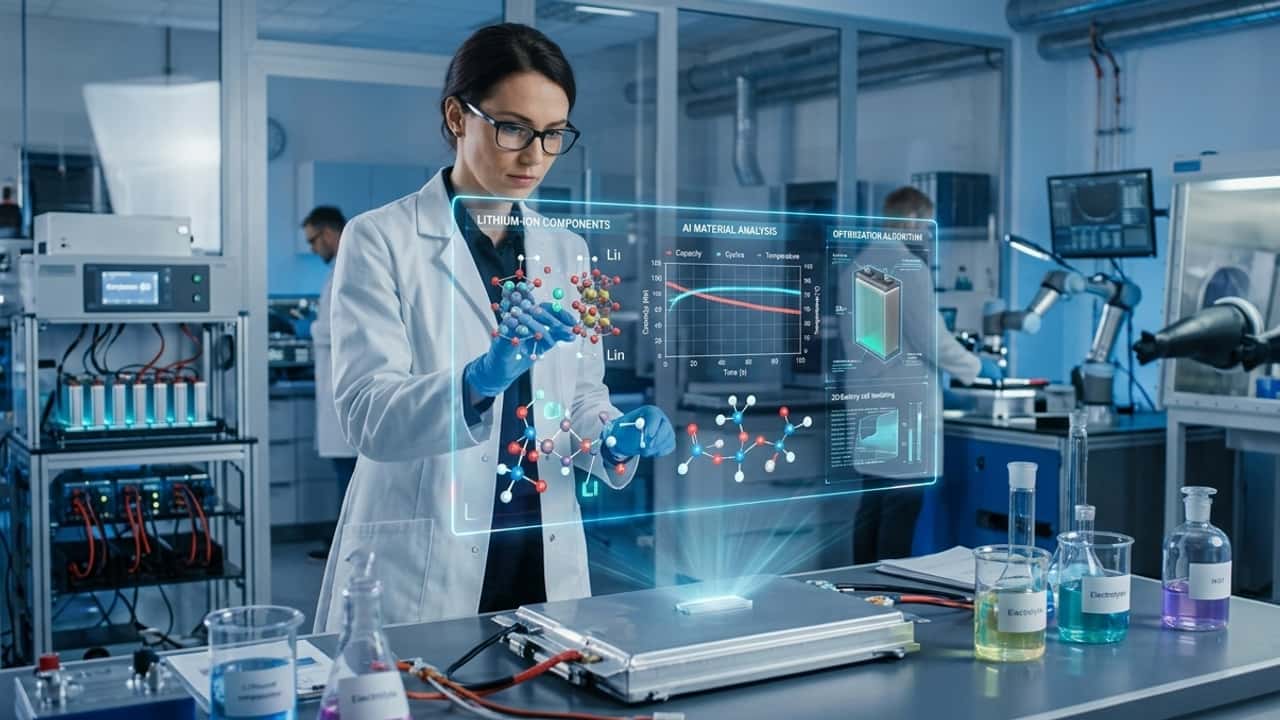 L'AI passa dalla fabbrica al laboratorio delle batterie elettriche