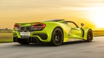 Hennessey Venom F5 Roadster Banner Green