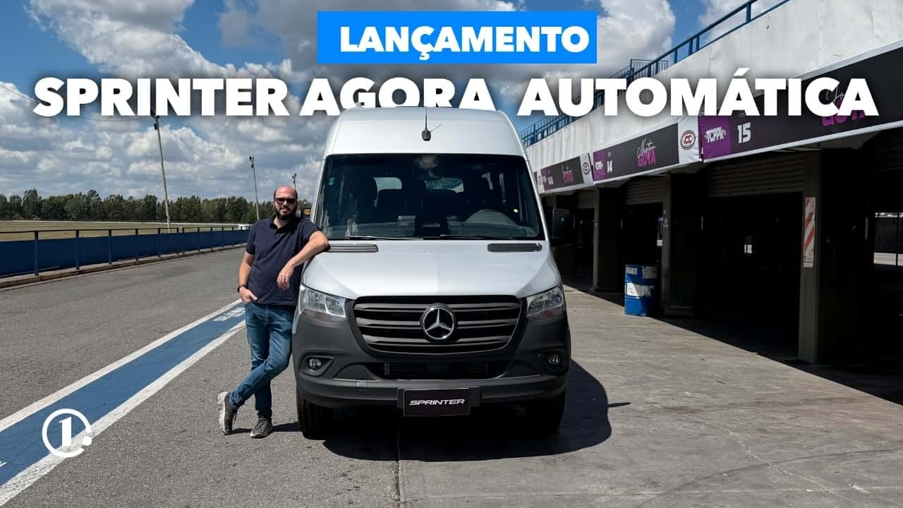Mercedes-Benz Sprinter ganha câmbio automático