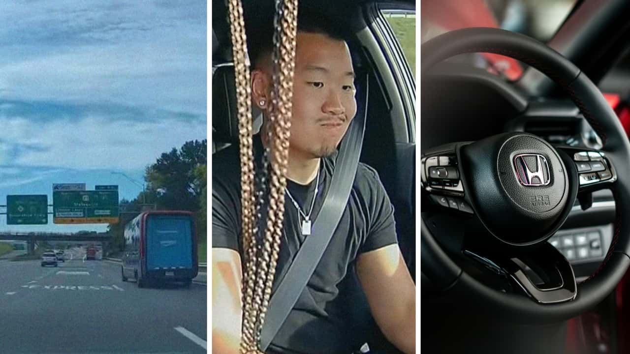 Man Hits 1 Traffic Lane Divider