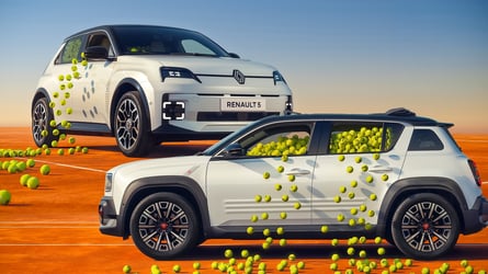 Renault 4 (2026) Roland-Garros-Sonderedition und Renault 5 (2026) Roland-Garros-Sonderedition