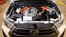 Toyota hydrogen fuel cell electric Hilux -Prototipo