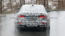 Photo espion du rétroviseur de l'Audi RS7 de nouvelle génération