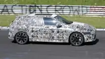 BMW 1 Series facelift new spy photo