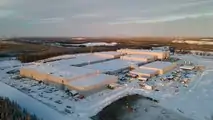 Northvolt Ett gigafactory in Skellefteå in northern Sweden - December 2021