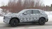 Mercedes GLC (2023) auf neuen Erlkönigbildern
