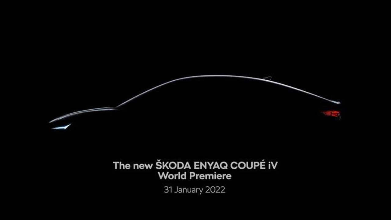Skoda Enyaq Coupé teaser
